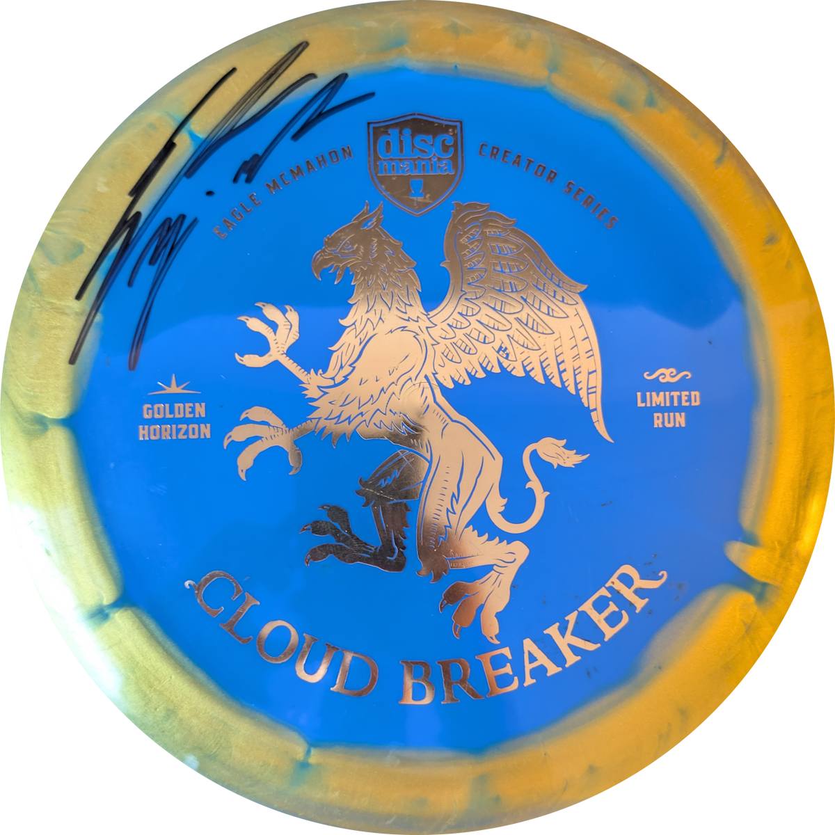 Discmania Golden Horizon Cloud Breaker Limited Run (Eagle McMahon Signeret)