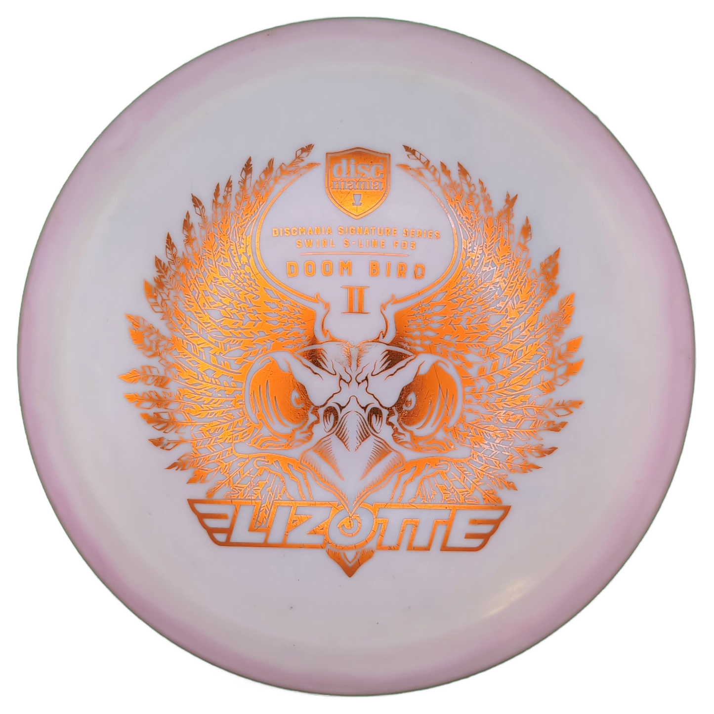 Discmania Swirl S-line FD3 Doom Bird 2 Simon Lizotte
