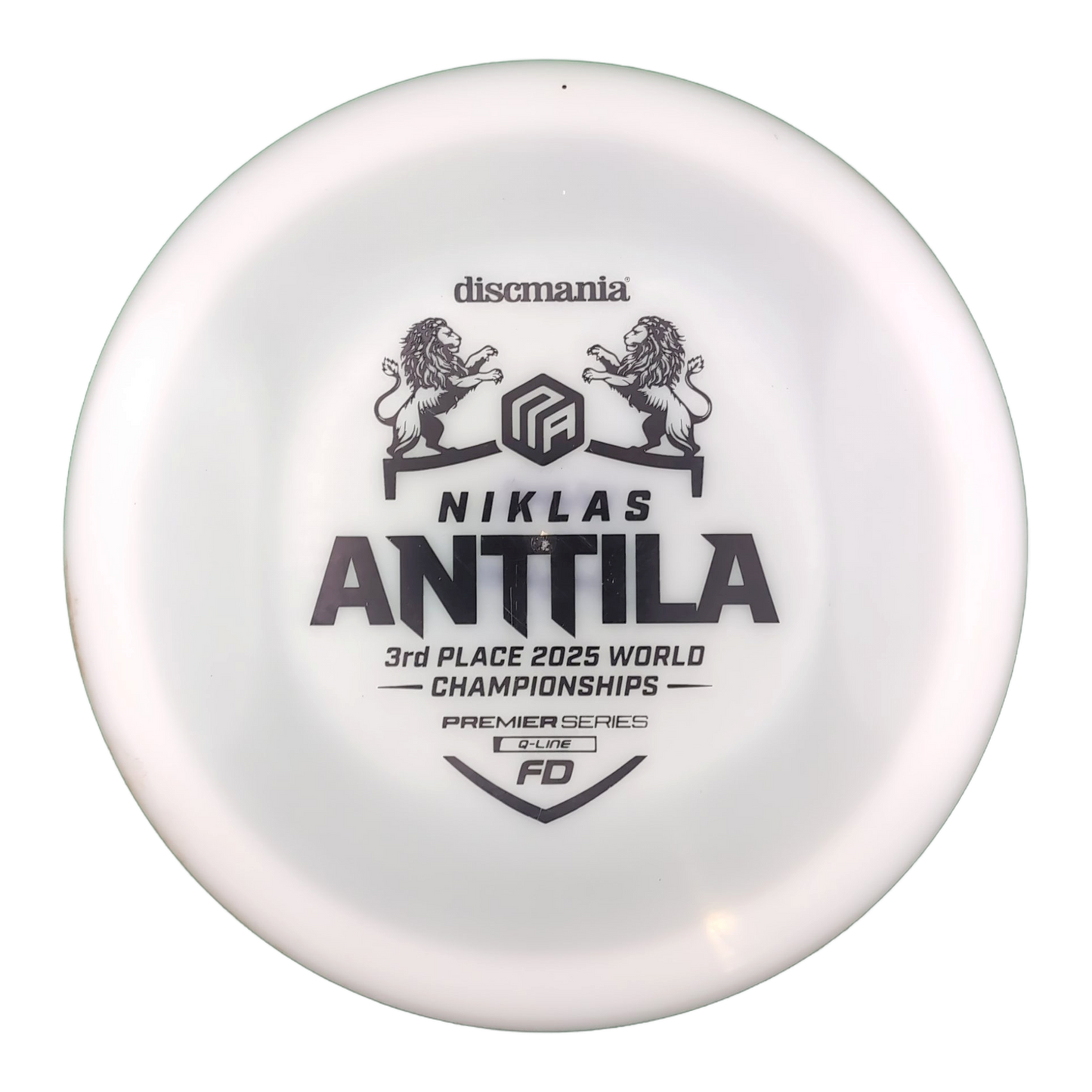Discmania Q-Line FD Niklas Anttila 3rd Place 2025 World Championships
