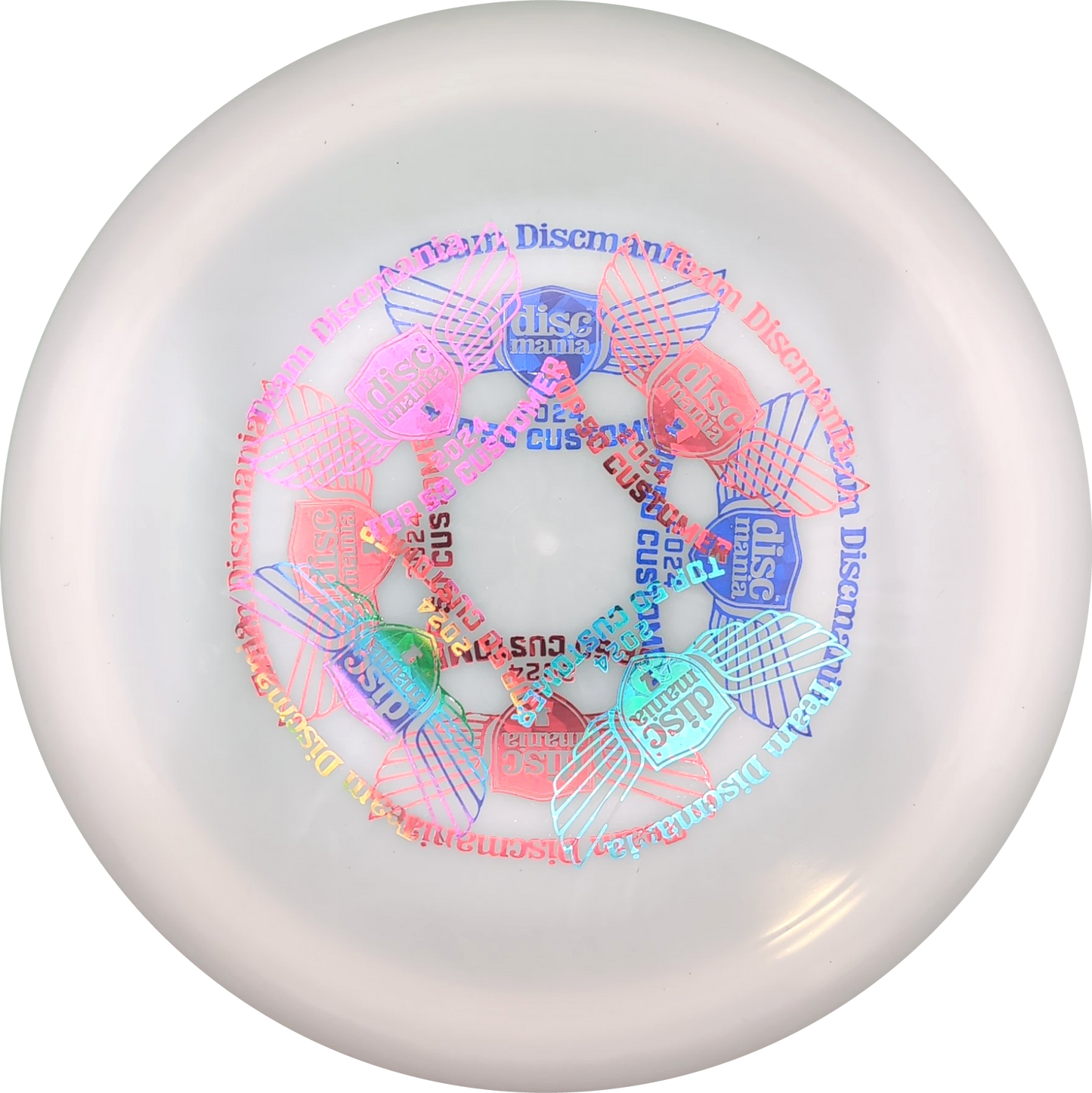 Discmania Glow C-line DD1 Team Discmania Multi Stamp