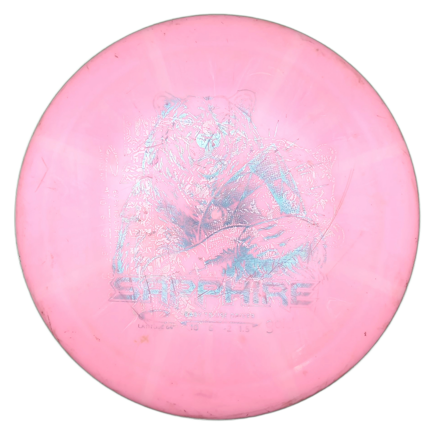Latitude 64 Gold Sapphire Double Stamp