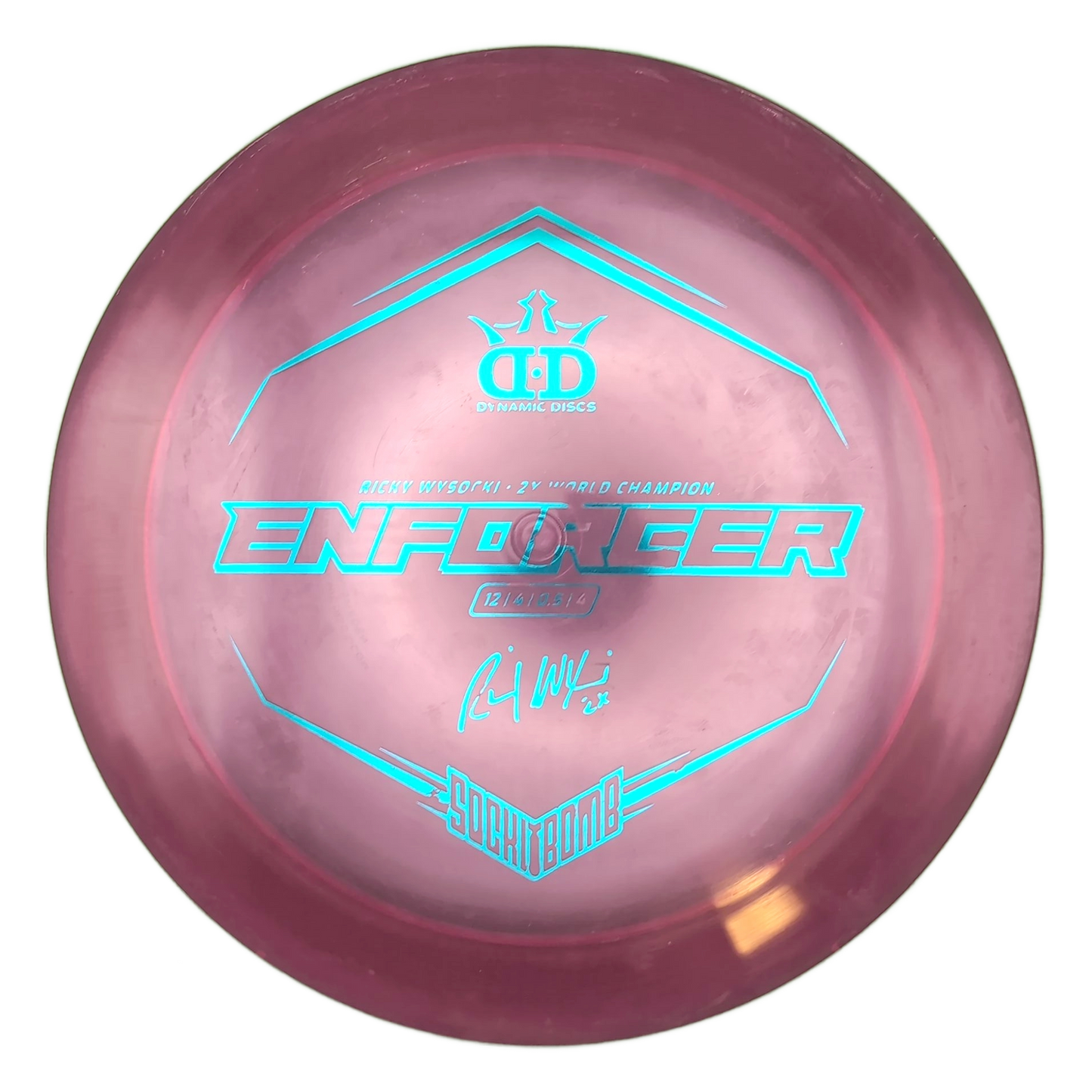 Dynamic Discs Lucid Enforcer Ricky Wysocki 2x World Champion