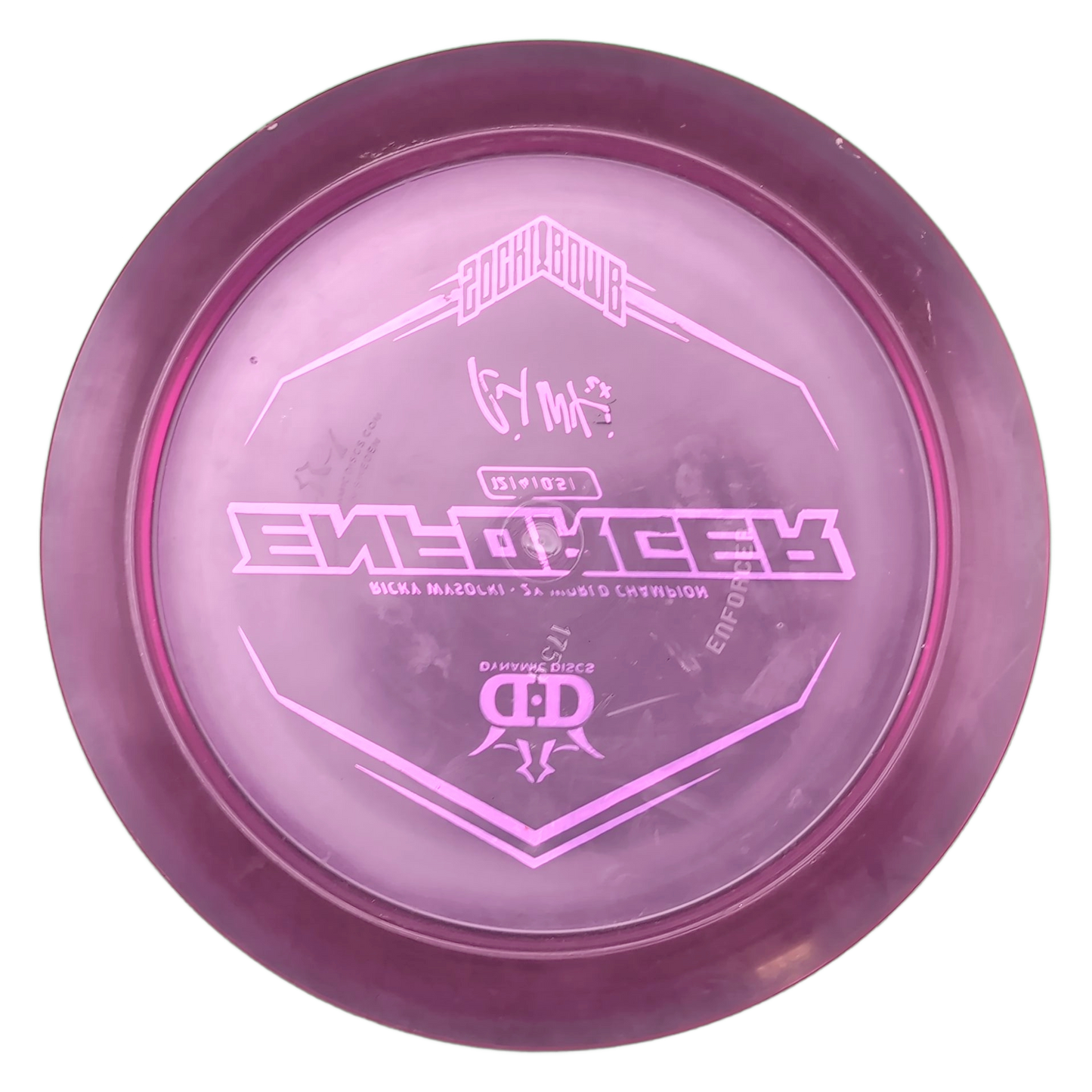 Dynamic Discs Lucid Enforcer Ricky Wysocki 2x World Champion