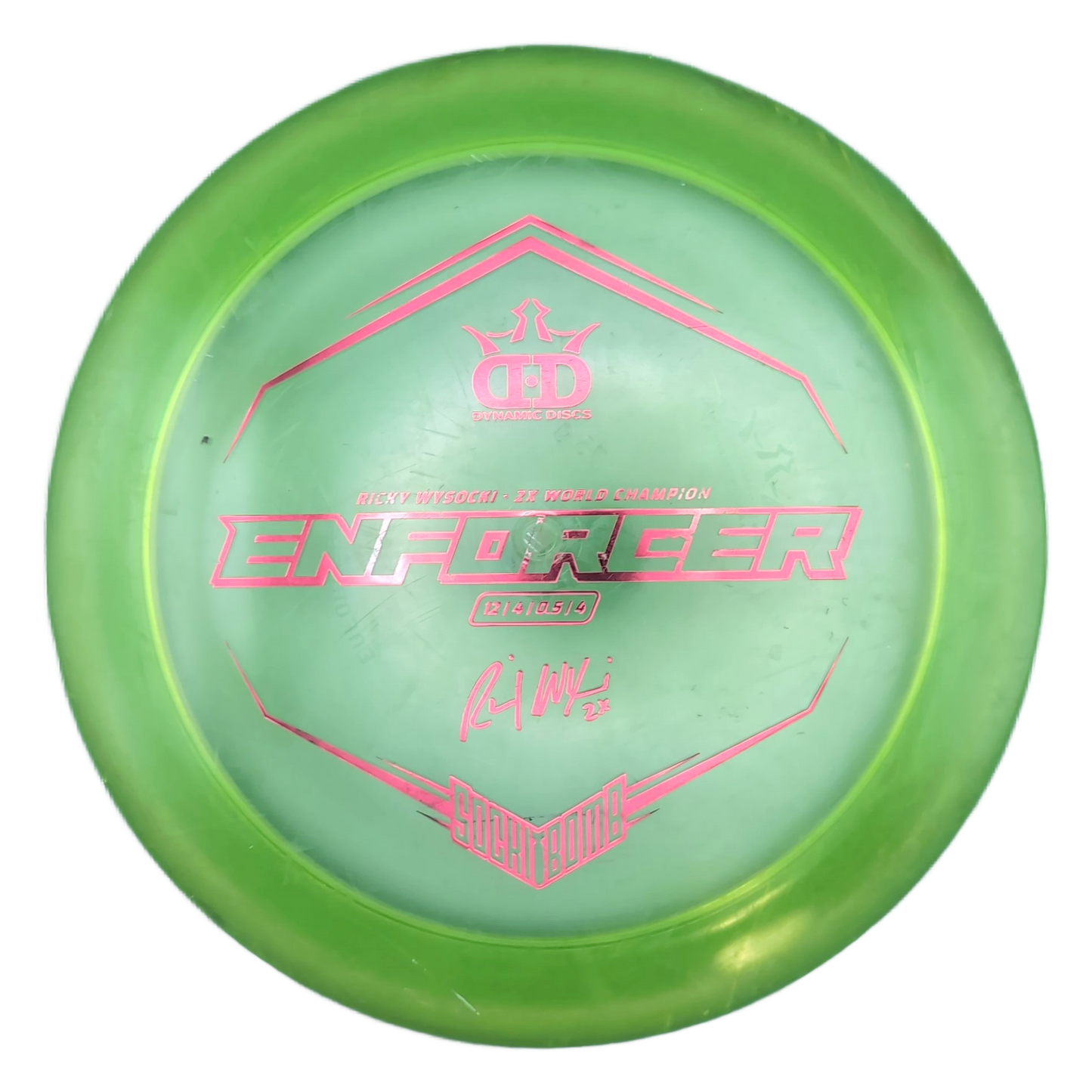 Dynamic Discs Lucid Enforcer Ricky Wysocki 2x World Champion