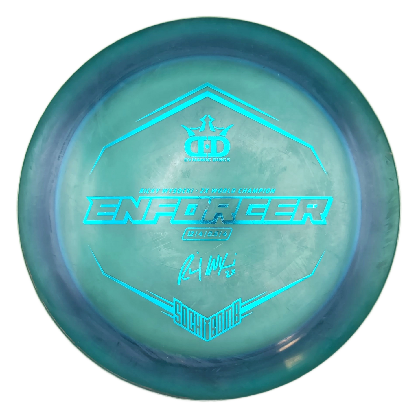 Dynamic Discs Lucid Enforcer Ricky Wysocki 2X World Champion