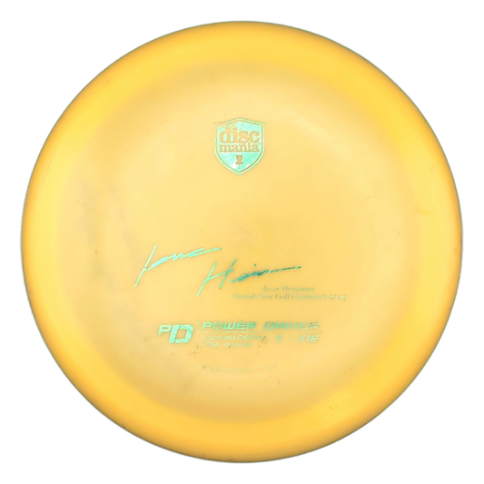 Discmania S-line PD (Innova) 1x Jesse Heinonen, Patent no.