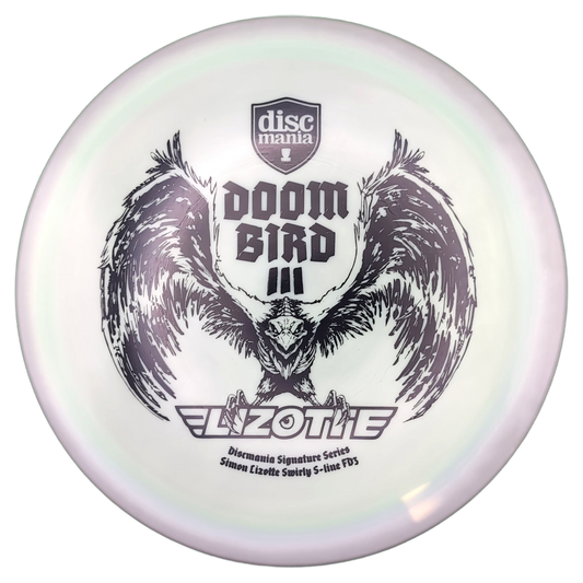 Discmania Swirl S-line FD3 Doom Bird 3 Doom Bird III - Simon Lizotte Signature Series