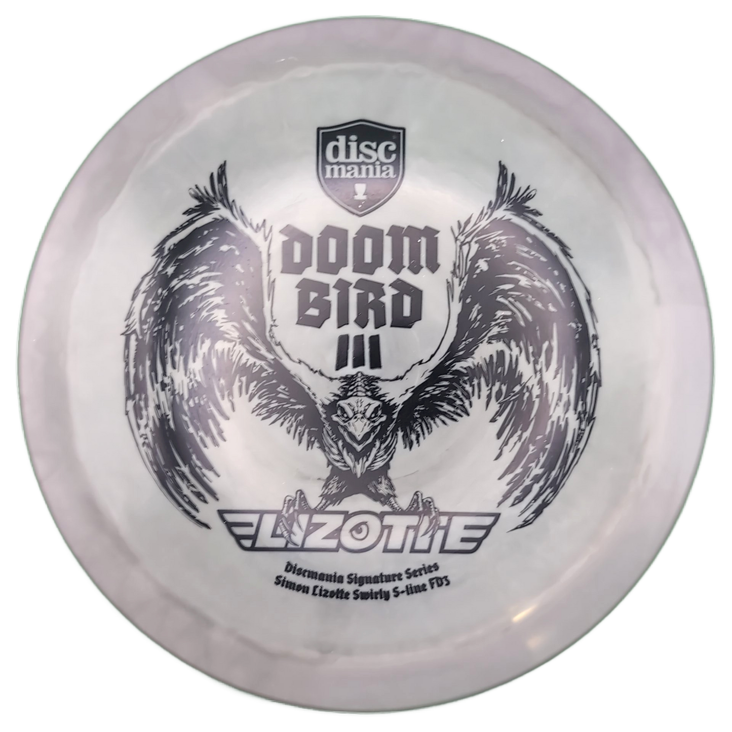 Discmania Swirl S-line FD3 Doom Bird 3 Doom Bird III - Simon Lizotte Signature Series