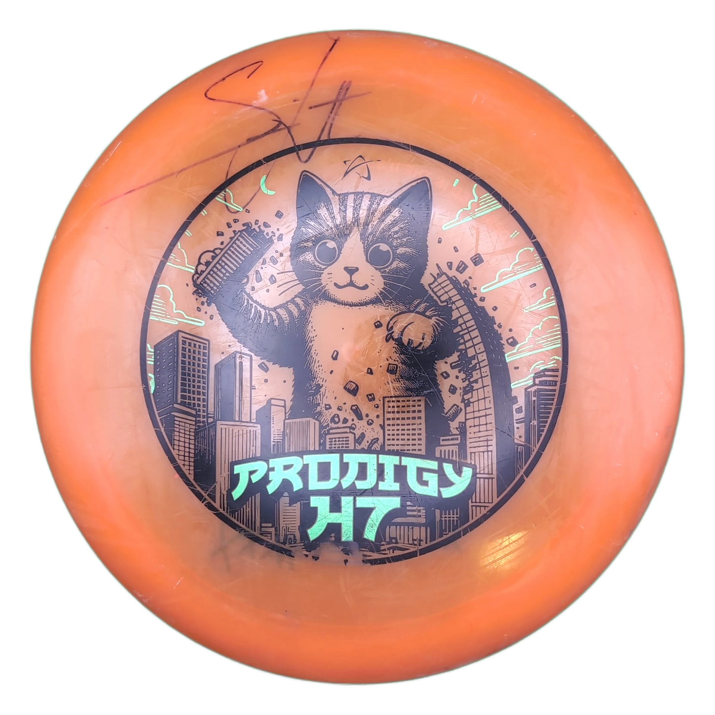 Prodigy 400 H7 Kittyzilla, Simon Lizotte Signatur
