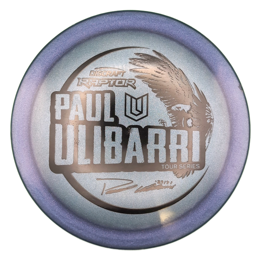 Discraft Metallic Z Raptor Paul Ulibarri Tour Series
