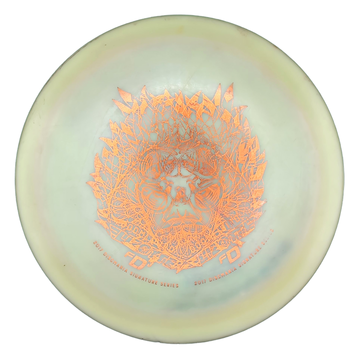 Discmania Swirl S-line FD3 Doom Bird 1 2017 Double Stamp
