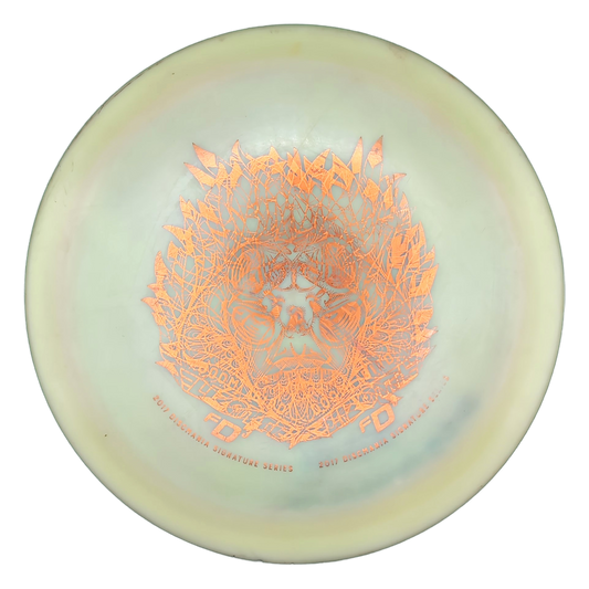 Discmania Swirl S-line FD3 Doom Bird 1 2017 Double Stamp