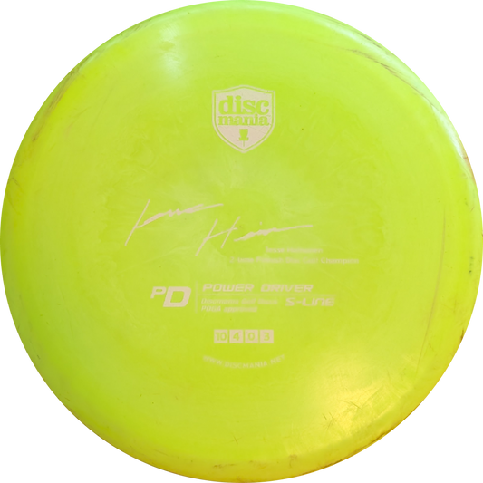 Discmania PD (Jesse Heinonen) (Patent no.) (KJ Nybos Disc)