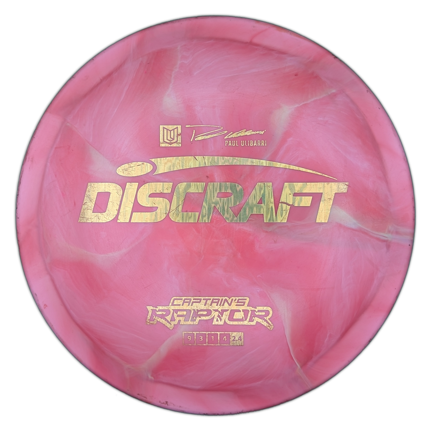 Discraft ESP Swirl Captains Raptor Paul Ulibarri