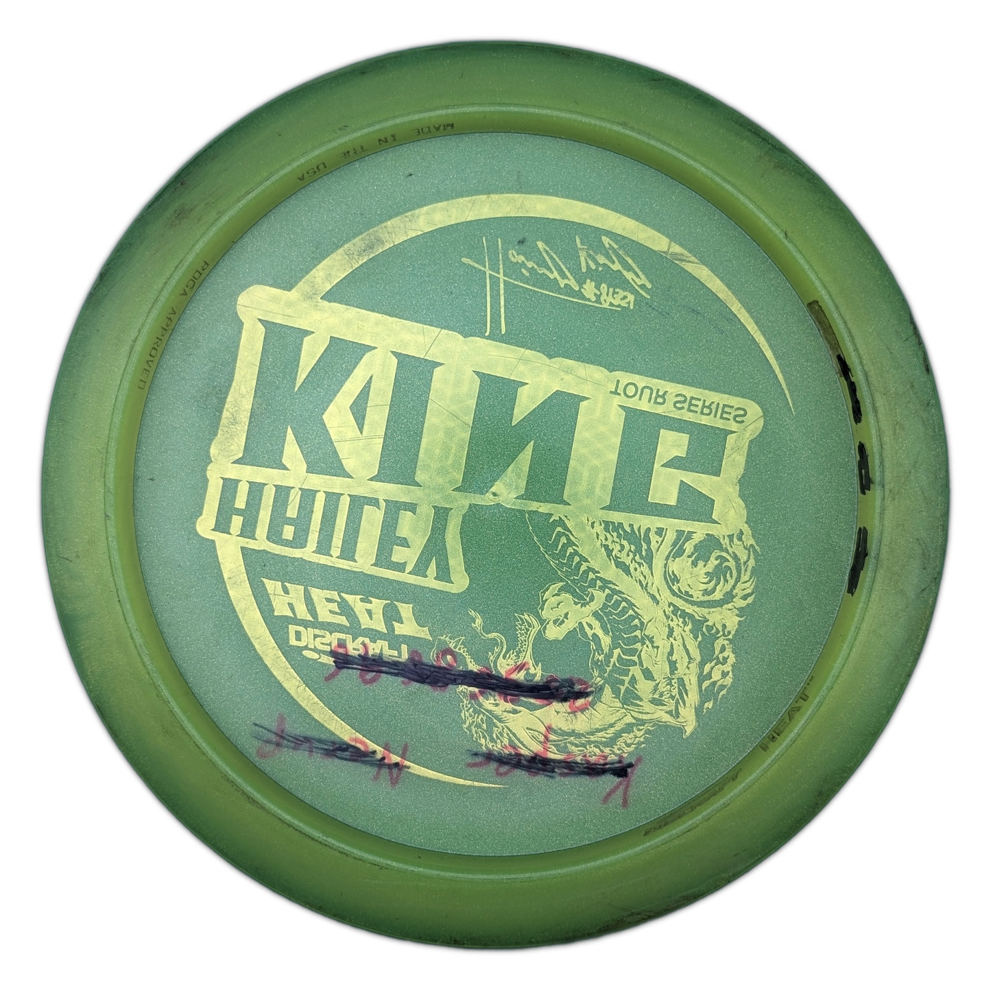 Discraft Metallic Z Heat Hailey King 2021 Tour Series