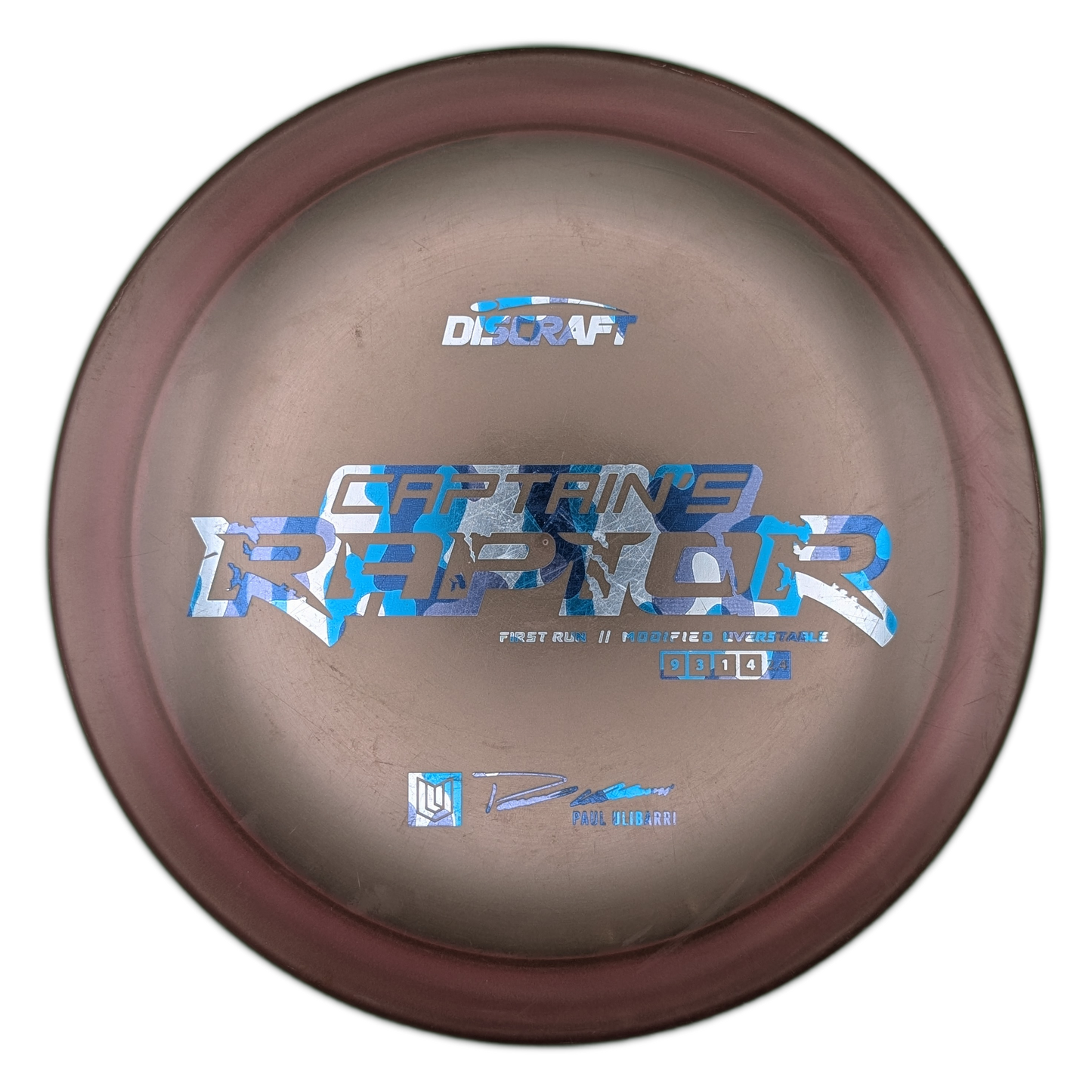 Discraft Elite Z Captains Raptor First run