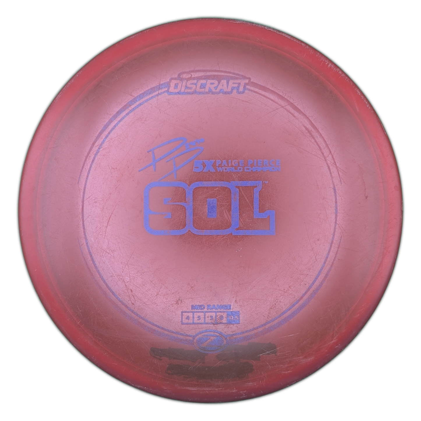 Discraft Z-Line Sol Paige Pierce 5x