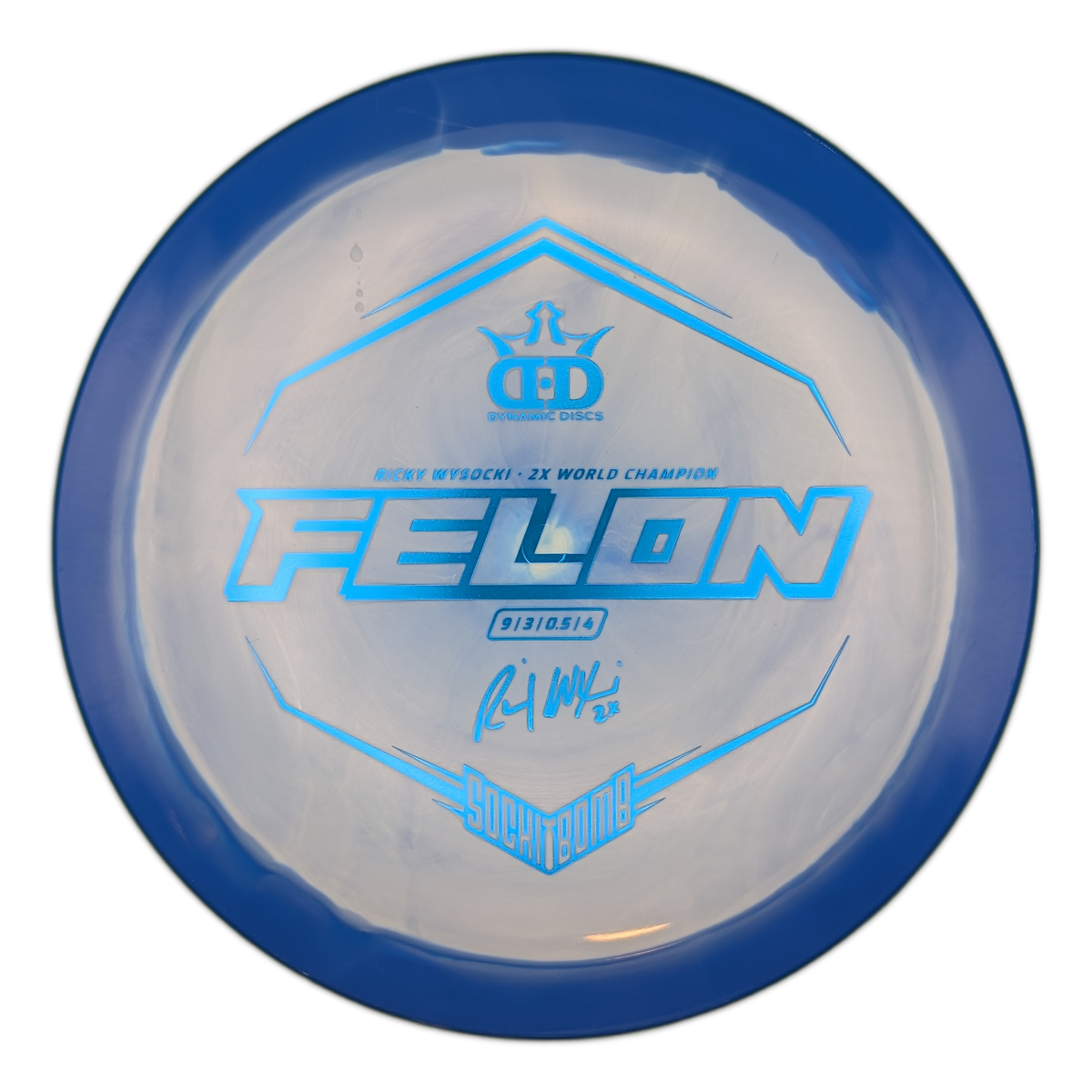 Dynamic Discs Fuzion Orbit Felon Ricky Wysocki Signature Series