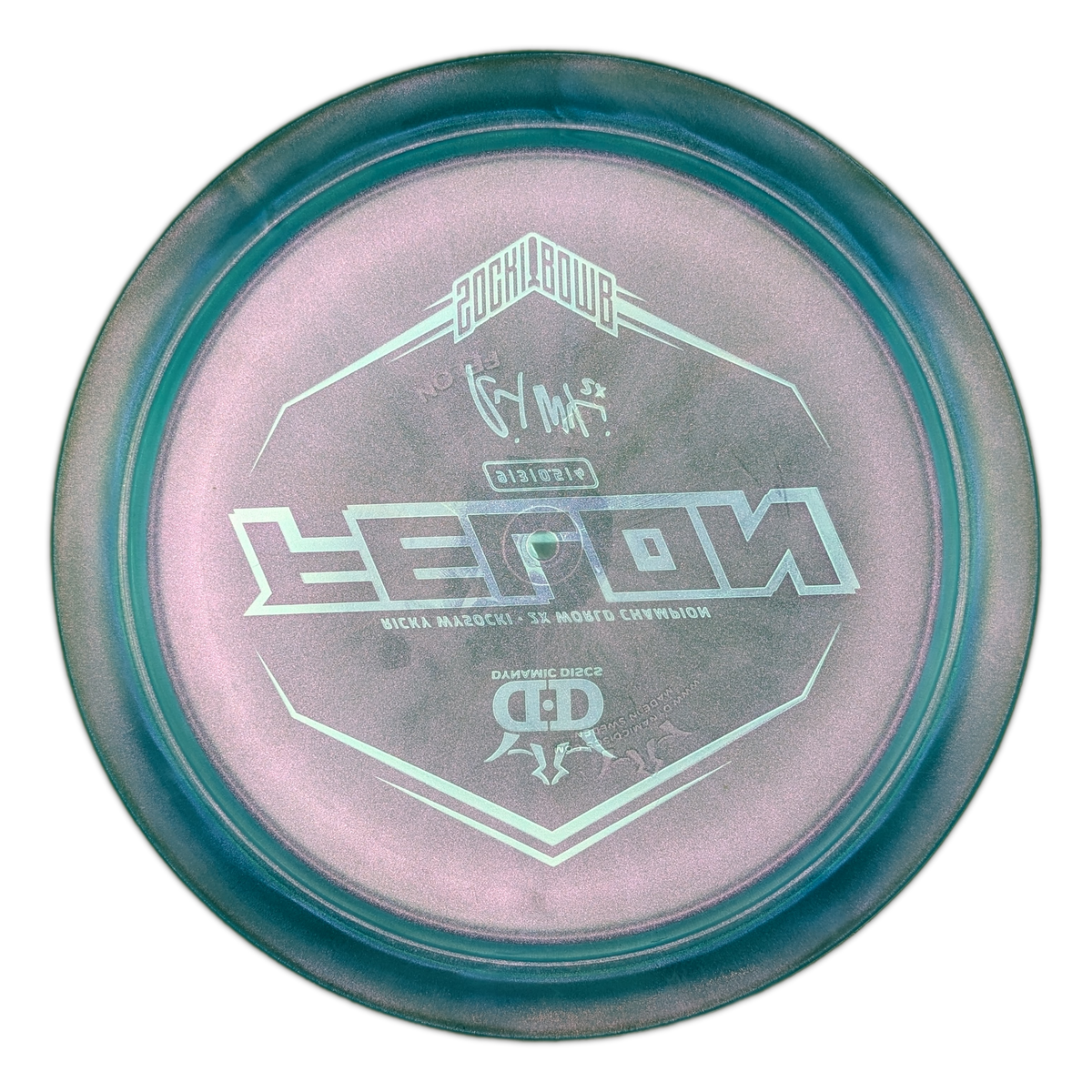 Dynamic Discs Lucid Ice Glimmer Felon Ricky Wysocki Sockibomb