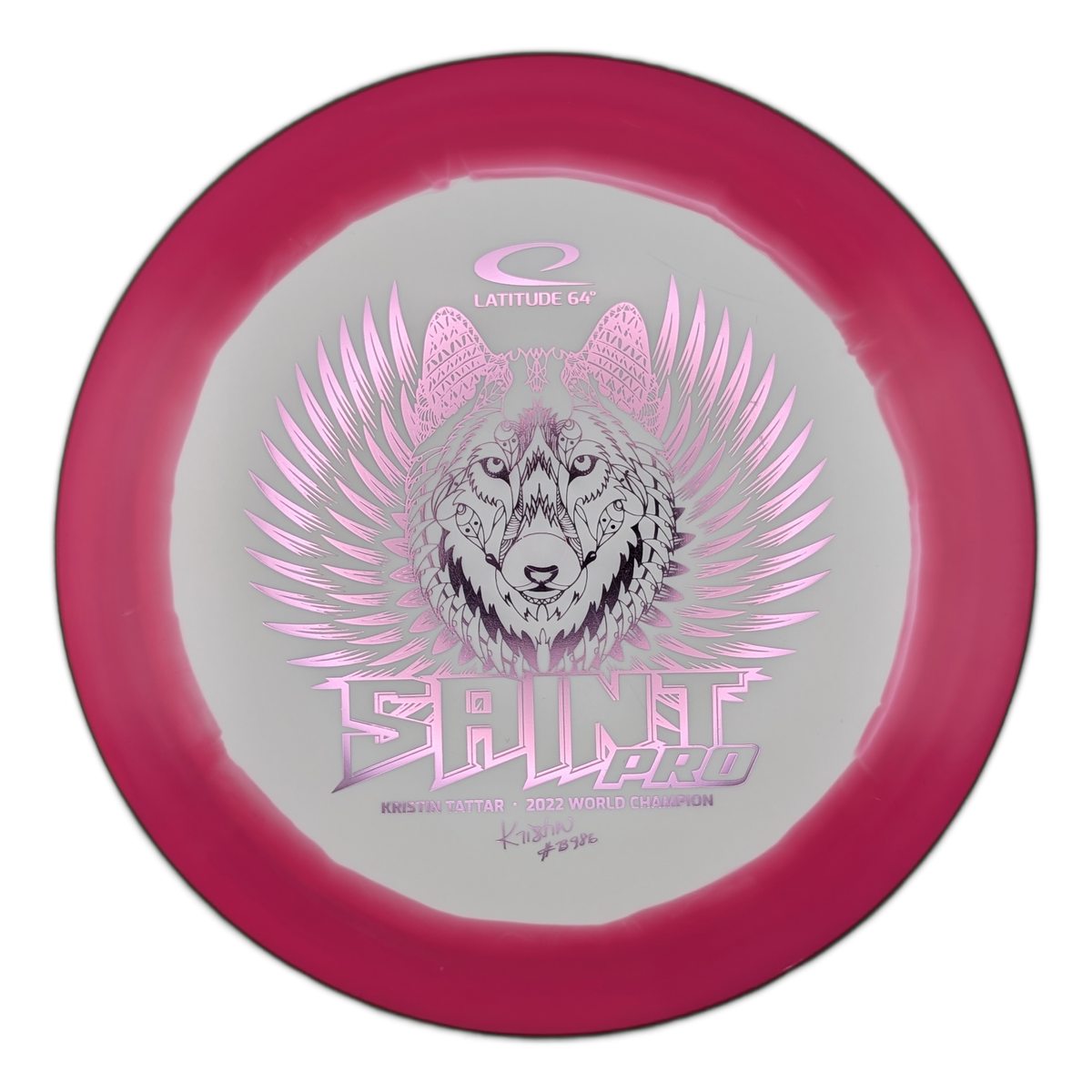 Latitude 64 Gold Orbit Saint Pro Kristin Tattar 2022 World Champion