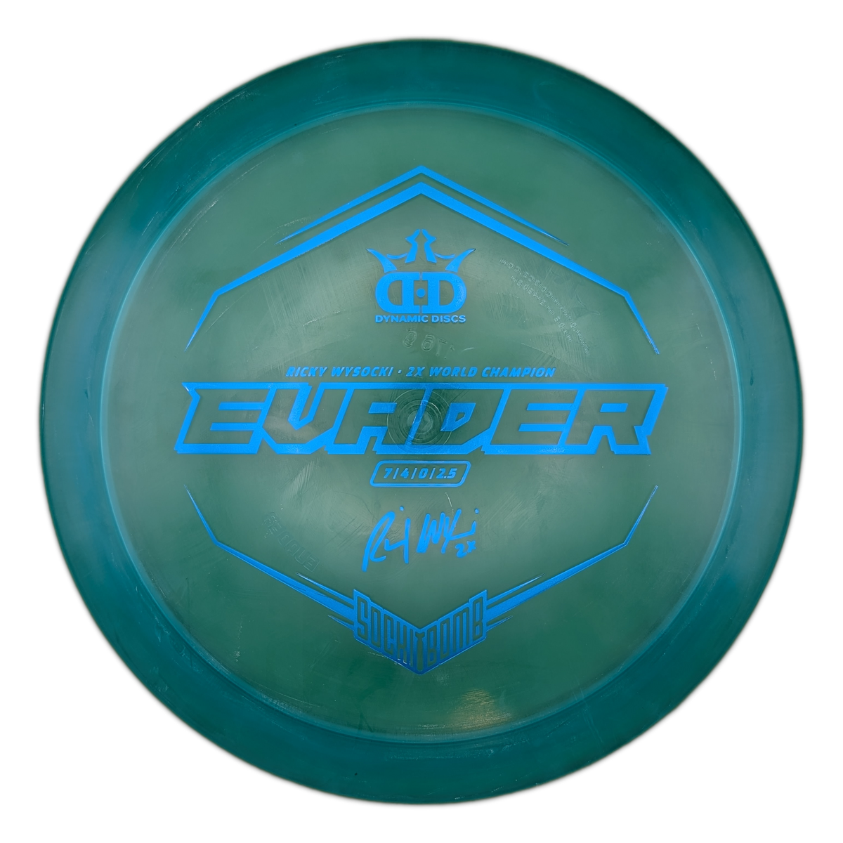 Dynamic Discs Lucid Evader Ricky Wysocki Sockibomb