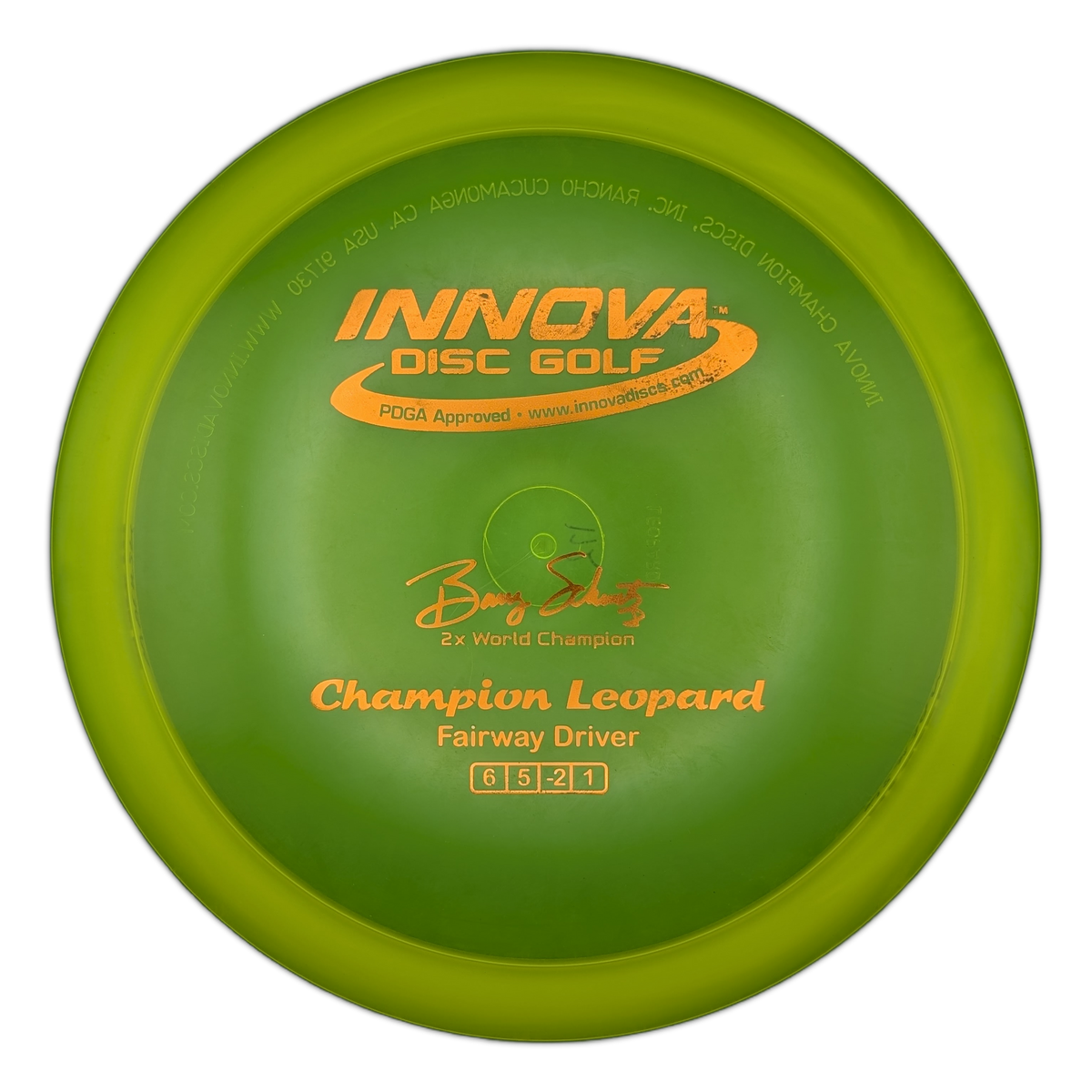 Innova Champion Leopard Barry Schultz 2x World Champion