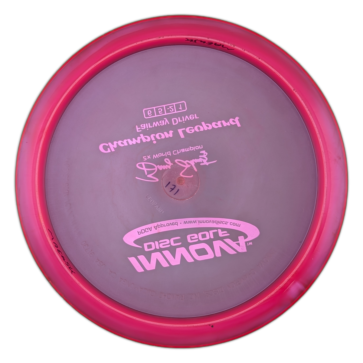 Innova Champion Leopard Barry Schultz 2x World Champion