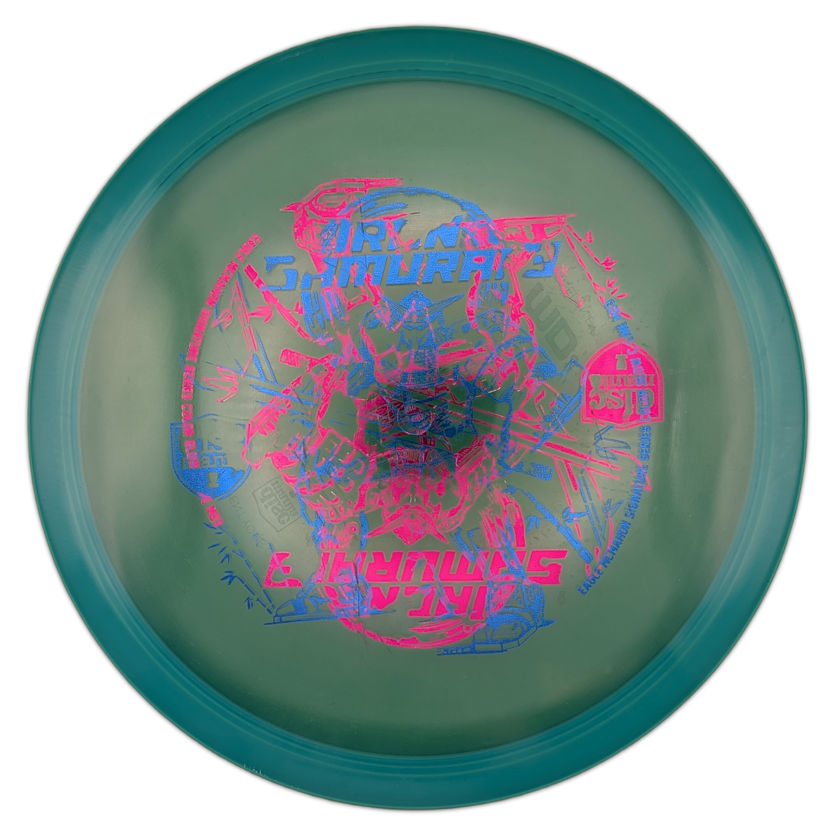 Discmania Color Glow C-line MD3 Iron Samurai 3, Clear