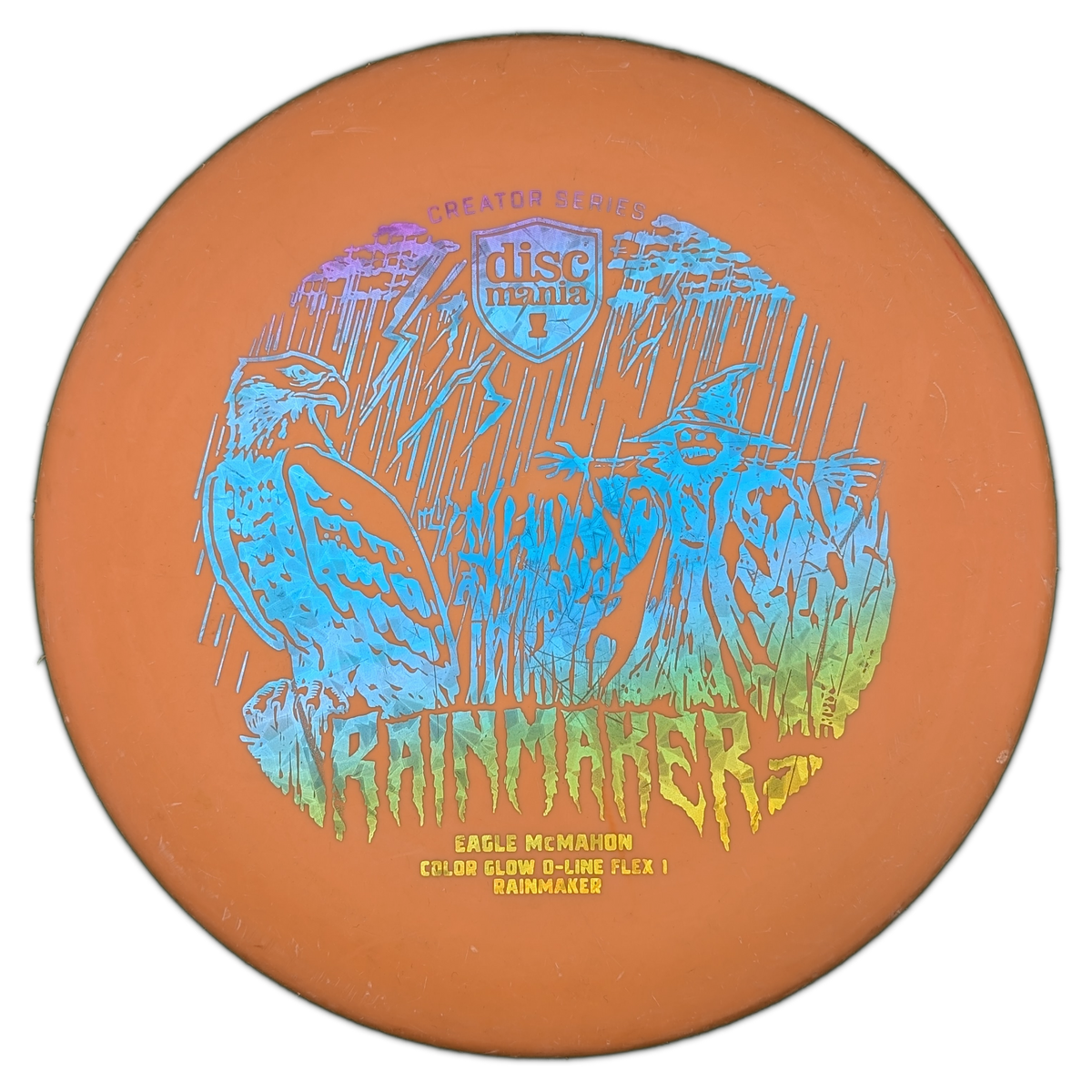 Discmania Color Glow D-Line Flex 1 Rainmaker Eagle McMahon Creator Series