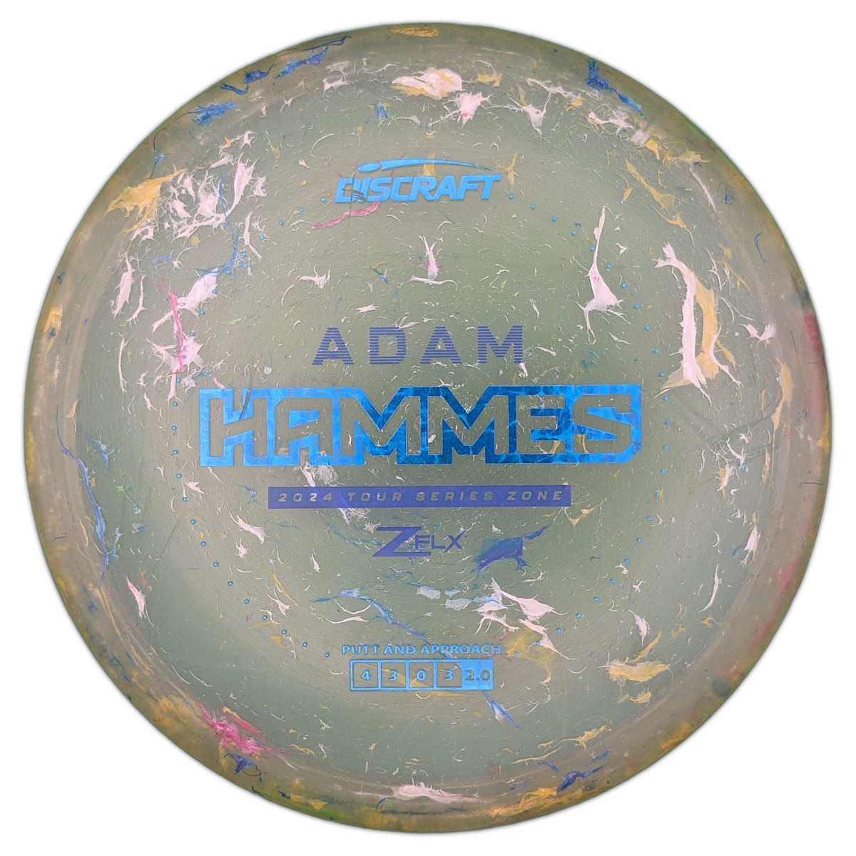 Discraft Jawbreaker Z FLX Zone Adam Hammes 2024 Tour Series