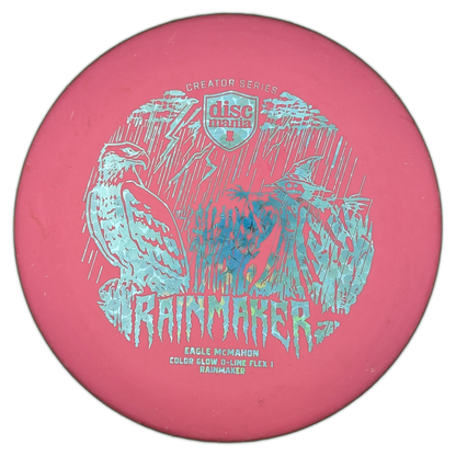 Discmania Color Glow D-Line Flex 1 Rainmaker Eagle McMahon Creator Series, Halloween