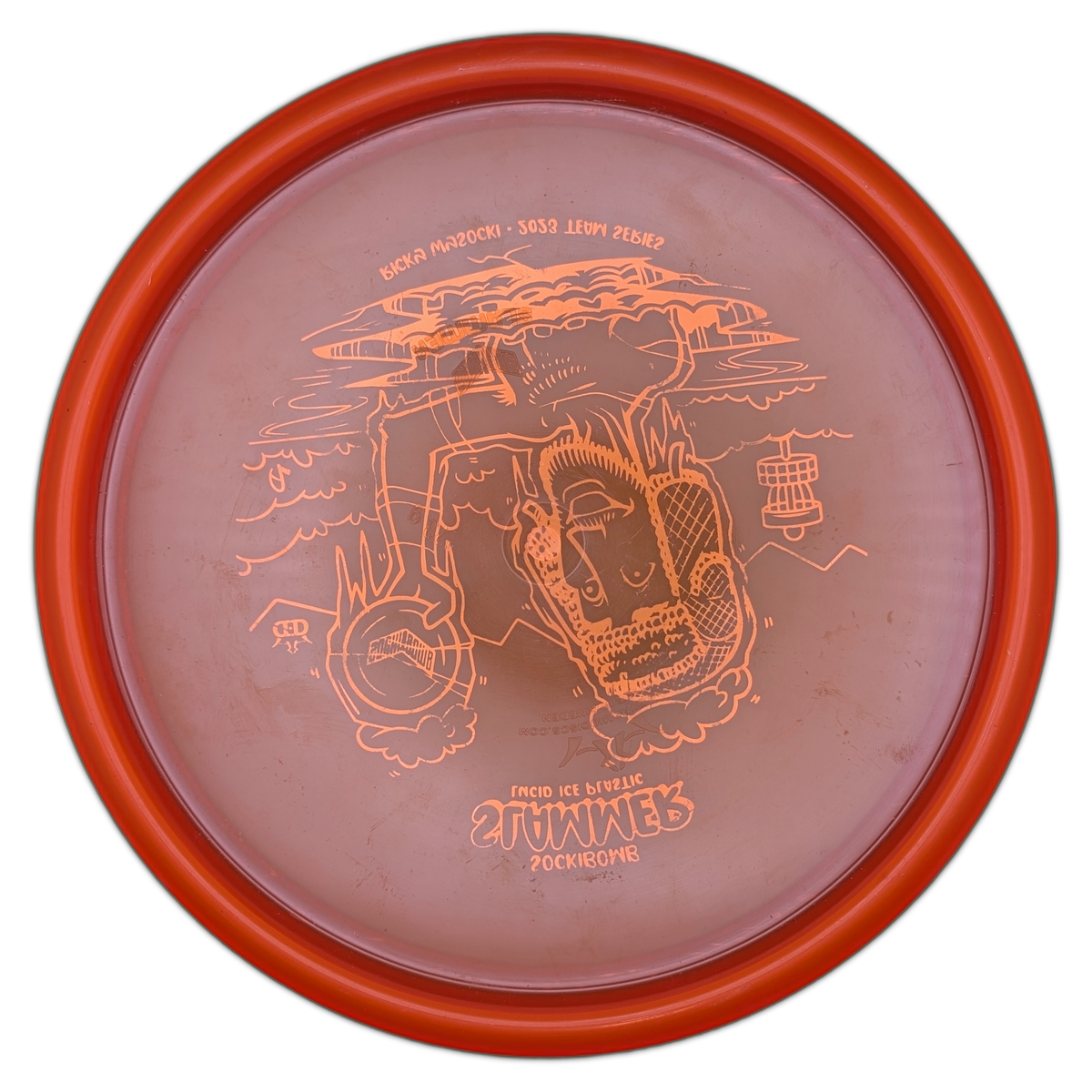 Dynamic Discs Lucid Ice Slammer Sockibomb, 2023 Team Series Ice Bath