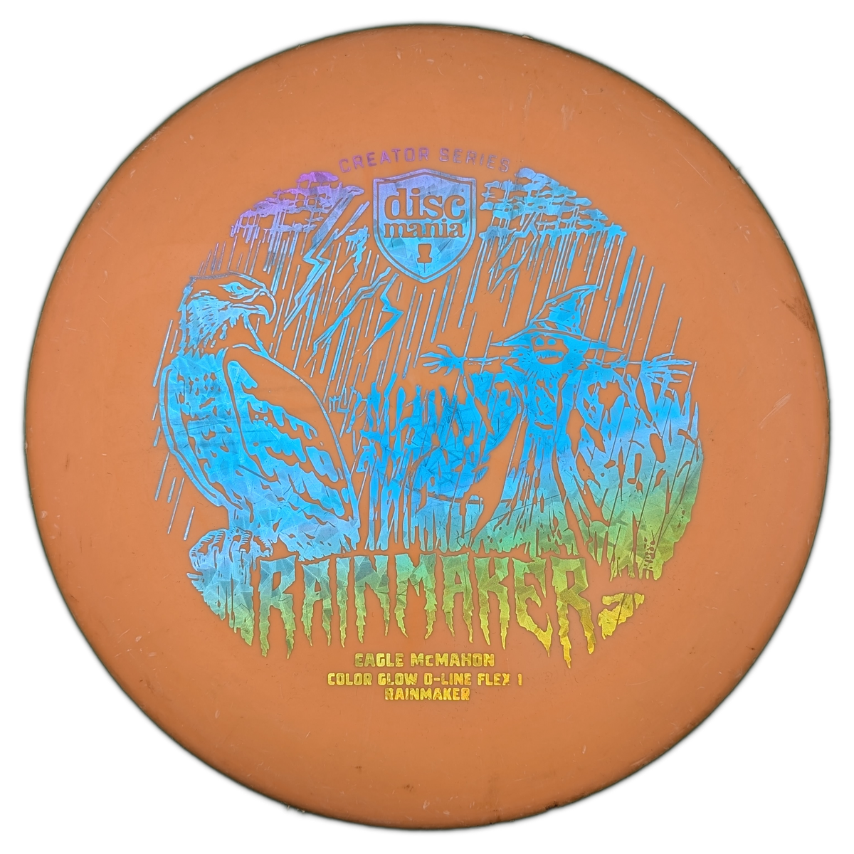 Discmania Color Glow D-Line Flex 1 Rainmaker Eagle McMahon Creator Series