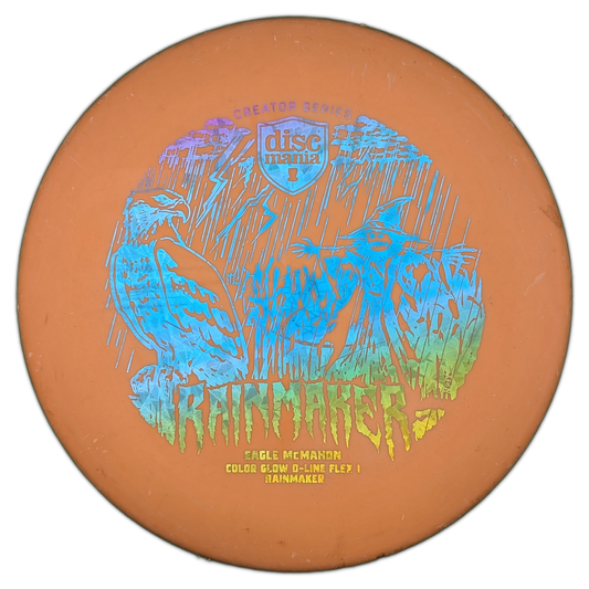 Discmania Color Glow D-Line Flex 1 Rainmaker Eagle McMahon Creator Series