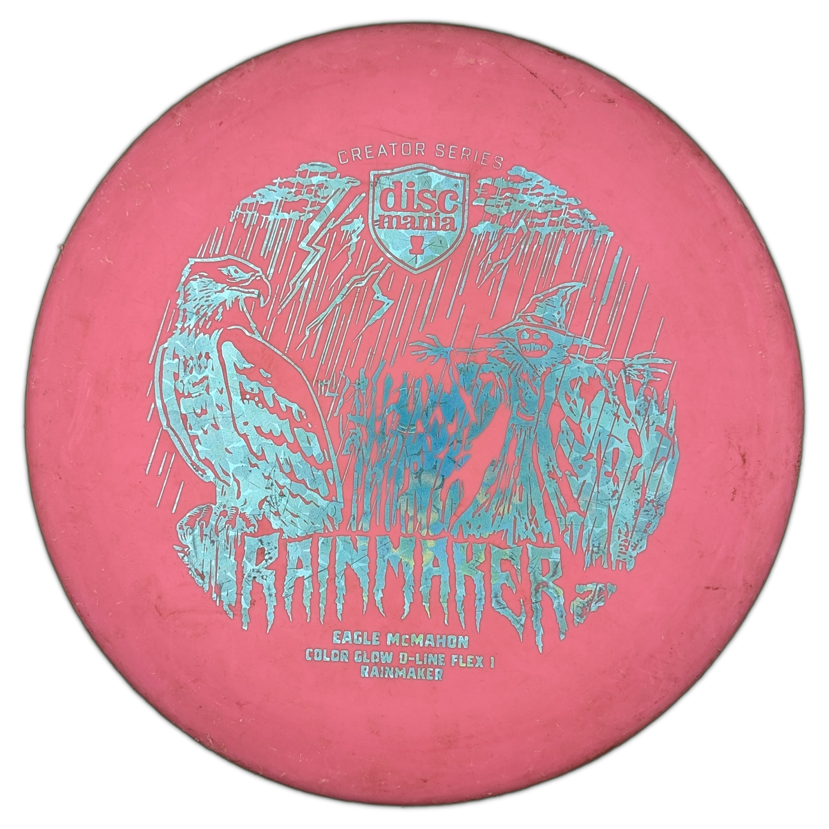 Discmania Color Glow D-Line Flex 1 Rainmaker Eagle McMahon Creator Series