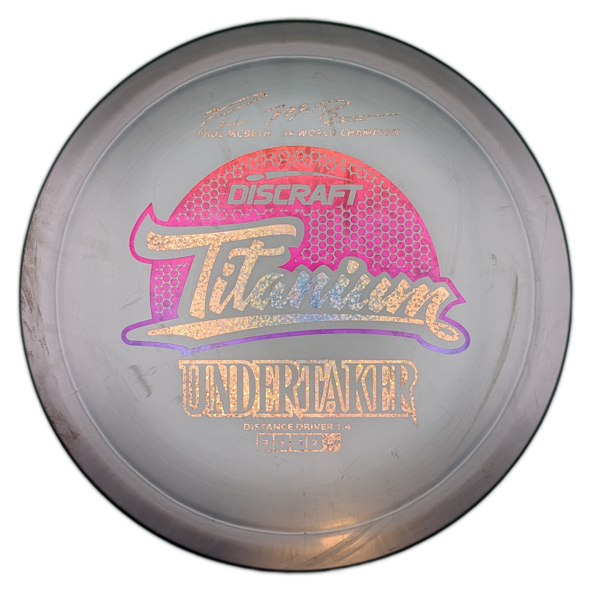 Discraft Titanium Undertaker Paul McBeth 5X