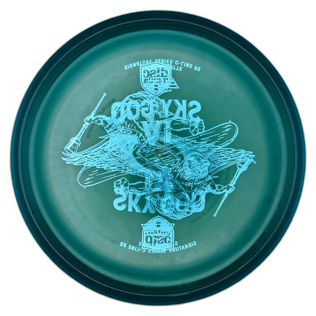 Discmania C-Line P2 Sky God IV, Double Stamp