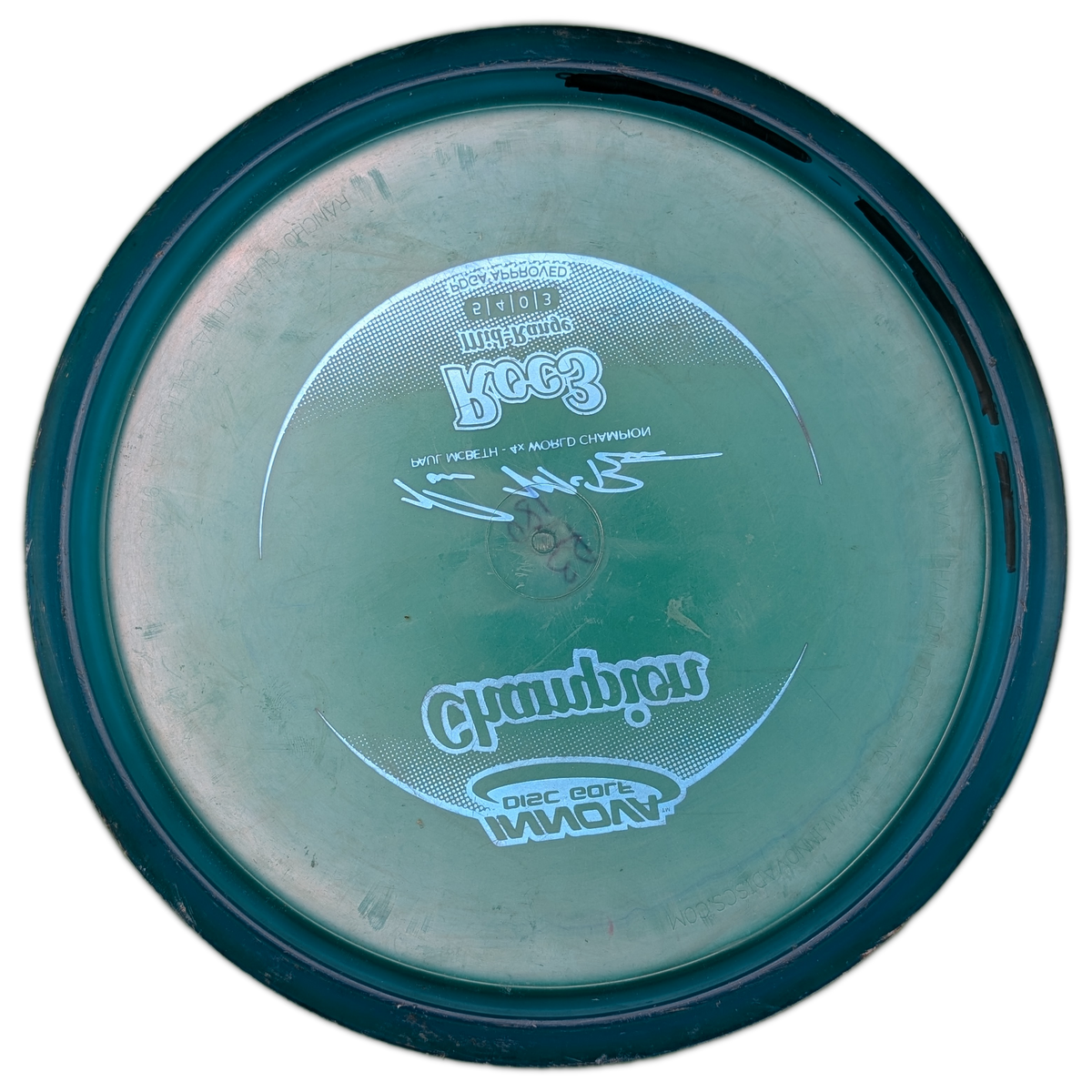 Innova Champion Roc3 Paul McBeth 4x World Champion