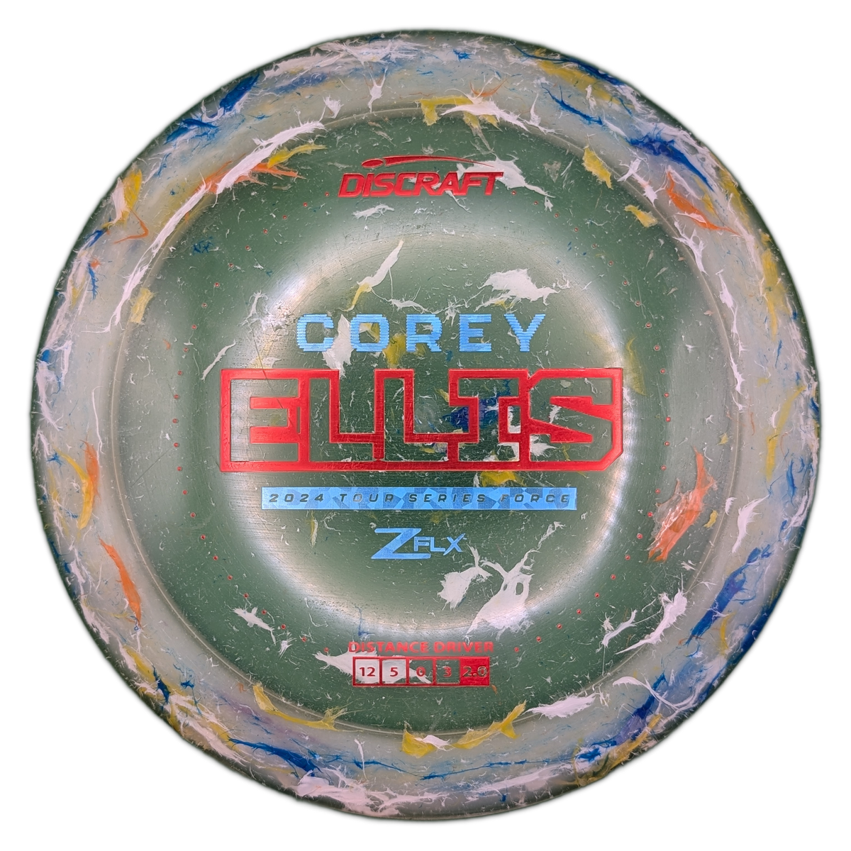 Discraft Jawbreaker Z FLX Force Corey Ellis 2024 Tour Series