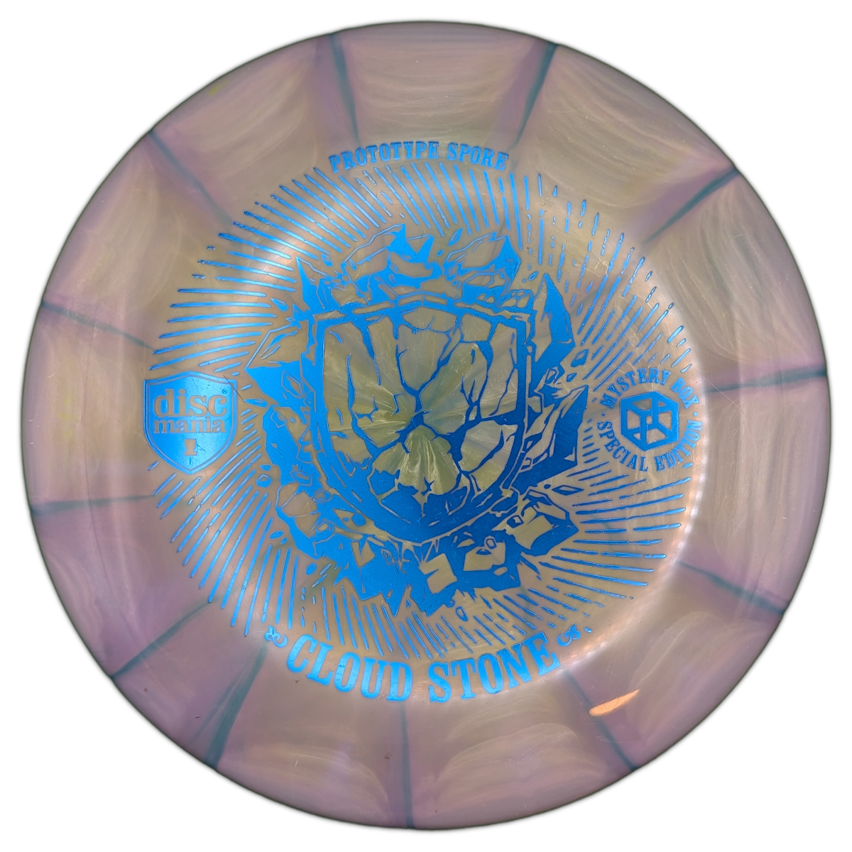 Discmania Lux Vapor Spore Cloud Stone Prototype