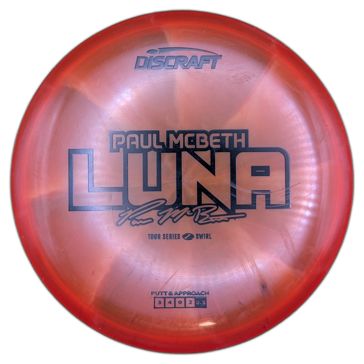 Discraft Z Swirl Luna Paul McBeth 2025 Tour Series