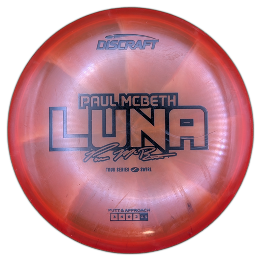 Discraft Z Swirl Luna Paul McBeth 2025 Tour Series