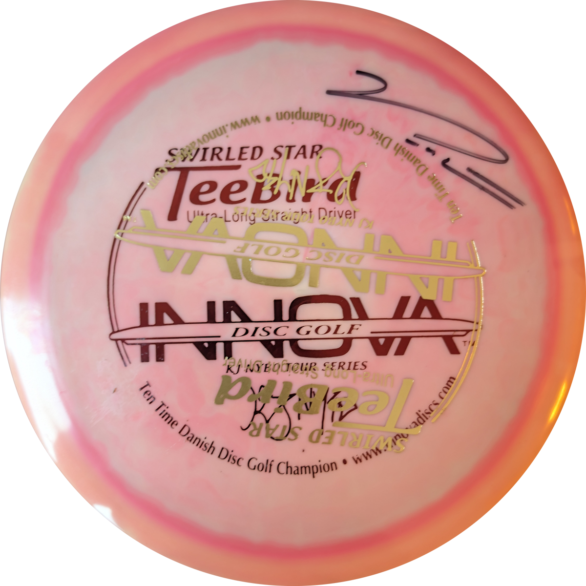 Innova Swirled Star TeeBird (KJ 10 Time) (Double Stamp) (Paul McBeth Signeret)