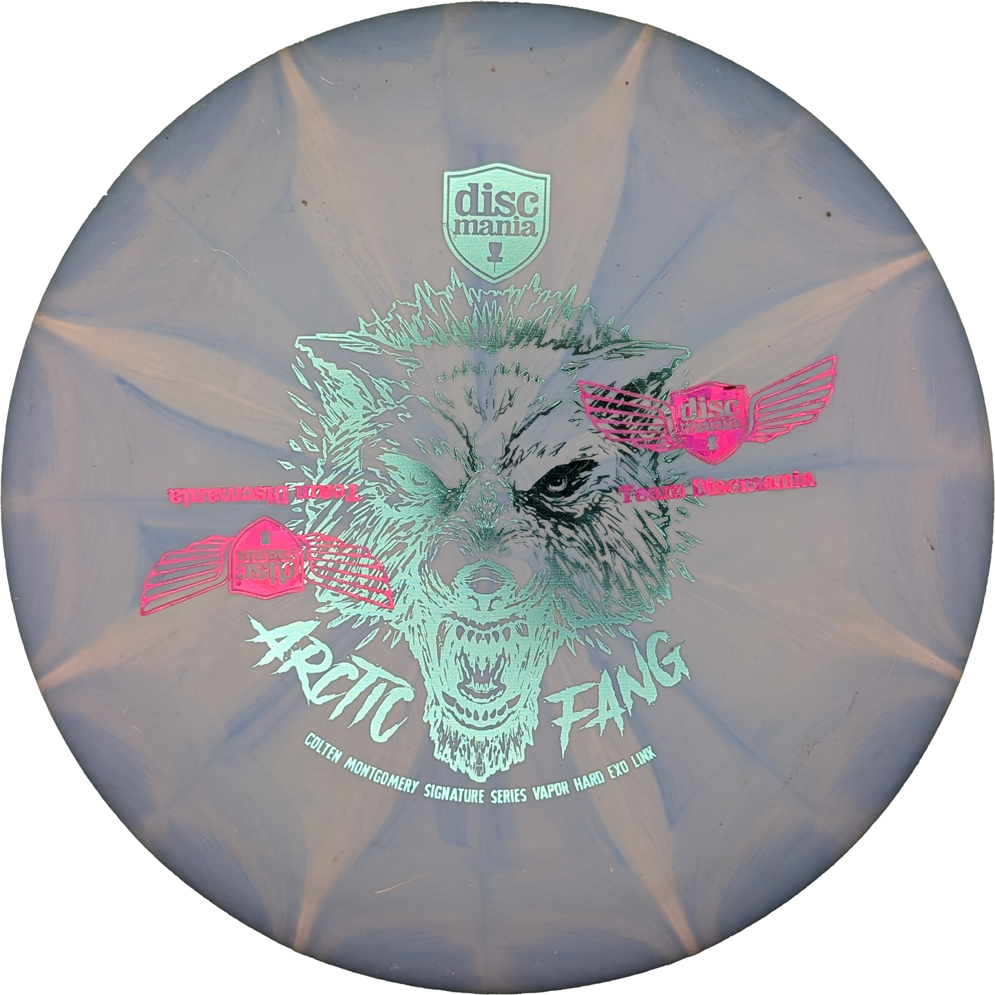 Discmania Vapor Hard Exo Link Team Stamped