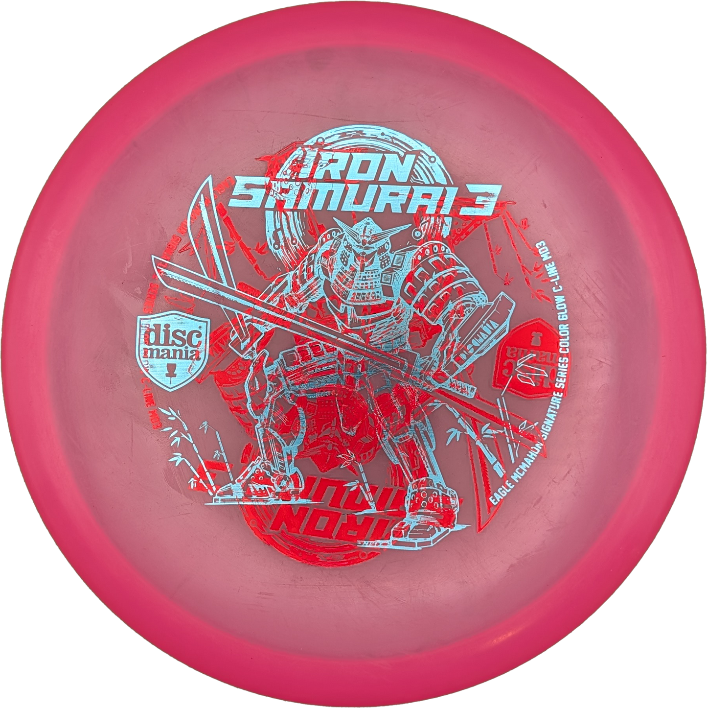 Discmania Color Glow C-line MD3 Iron Samurai 3