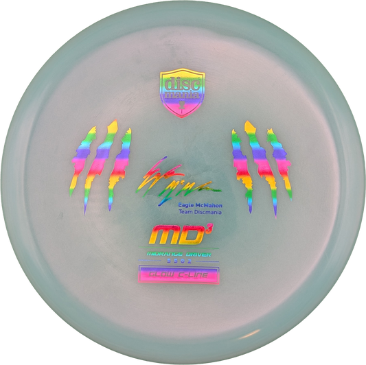 Discmania Ealge McMahon Claw Glow MD3 Rainbow Foil (Innova-Made)