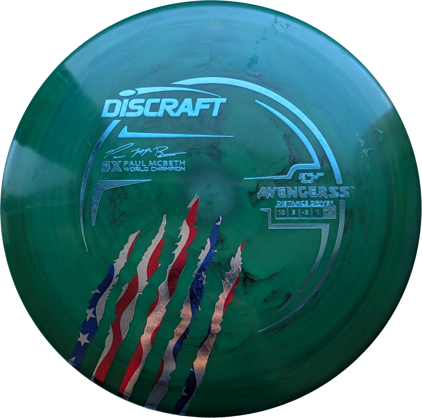 Discraft Esp AvengerSS 5x Paul Mcbeth