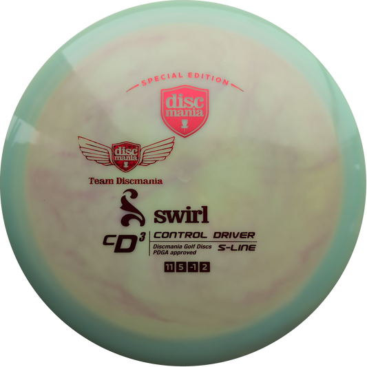 Discmania Swirly Team Discmania Stamp CD3