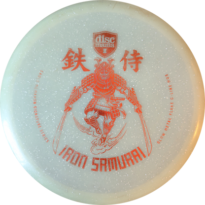 Discmania Glow Metal Flake C-line MD3 Iron Samurai 1