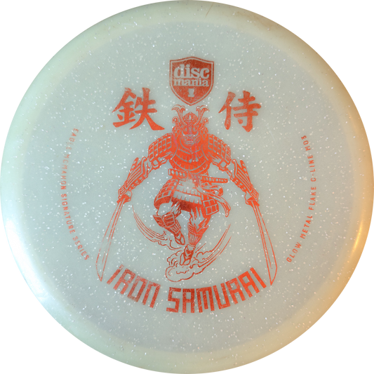 Discmania Glow Metal Flake C-line MD3 Iron Samurai 1